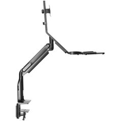 InLine InLine® Workstation desk mount with lift and USB 3.0, movable, for keyboard, mouse and monitor up to 81cm (32"), max. 9kg