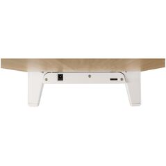 Πλατφόρμα Οθόνης InLine InLine® με 2x θύρες USB 3.2 Gen1 και θύρες φόρτισης QC3, 80mm, μέγ. 15kg