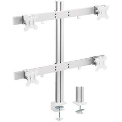 InLine InLine® Aluminium monitor desk mount for 4 monitors up to 32", 8kg