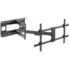 InLine InLine® XL-Arm Full-Motion TV Wall Mount, for 43"-80" Flat Panel TVs, max. 50kg