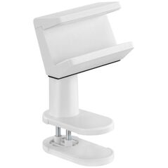 InLine InLine® Table clamp for socket strip, rotatable, spring clamp, white