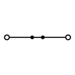 Wago Σύνδεσμος 2-αγωγών TOPJOBS 4mm2 μπλε (2004-1204)