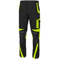 Μαύρο-κίτρινο παντελόνι, "xl", ce, Lahti Pro