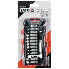 Σετ ακριβείας μαχαιριών Yato 14 τεμ. (YT-75140)