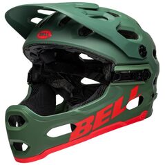 Bell Κράνος full face BELL SUPER 3R Μέγεθος κράνους: S(52-56cm), Επιλέξτε χρώμα: Matte Dark Green Infrared