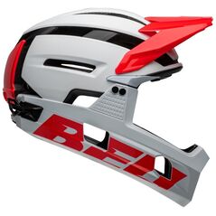 Κράνος full face Bell SUPER AIR R Μέγεθος κράνους: M(55-59 cm), Επιλέξτε χρώμα: Matte Gloss White Infrared