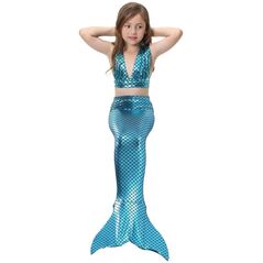 Κοστούμι Γοργόνας Μαγιό MASTER Ariel 120 cm