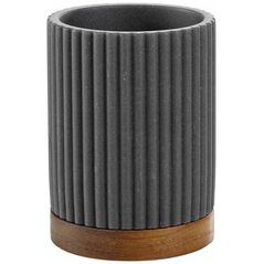 Ποτήρι μπάνιου Douceur d`Interieur Ριγέ NIAGARA, 8 x 10.8 cm