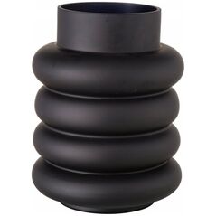 Boltze Γυάλινο βάζο RIBBO, μαύρο