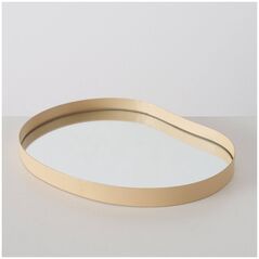 Boltze Διακοσμητικός δίσκος WOLKA, καθρέφτης, 3 τεμάχια