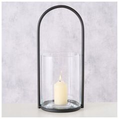 Boltze Διακοσμητικό φανάρι LEXI με μαύρη λαβή