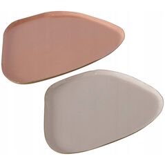 Boltze Διακοσμητικός δίσκος χρωματιστό SOOFTY, 2 τεμάχια