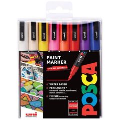 UNI-BALL Uni-Ball PC-3M Πολύχρωμο 16 τεμ.