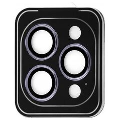 Προστατευτικό Γυαλί Σκληρυμένο 9h για Φακό Κάμερας για Iphone 15 Pro / 15 Pro Max - Σκούρο Μπλε / Cppaip15pm26