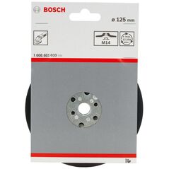 Bosch Rubber disc M14 125mm (1608601033)