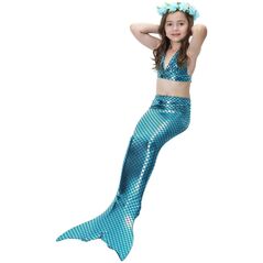 Κοστούμι Γοργόνας Μαγιό MASTER Ariel 140 cm