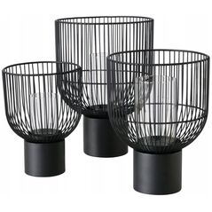 Boltze Μεταλλικά κηροπήγια CANDY, 3 τεμάχια