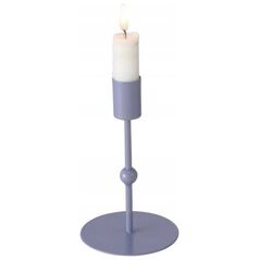 Boltze Μεταλλικοί κηροστάτες Kimberly, 3 τεμάχια, παστέλ χρώματα