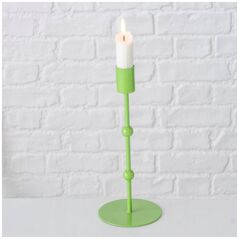 Boltze Μεταλλικοί κηροστάτες Kimberly, 3 τεμάχια, παστέλ χρώματα