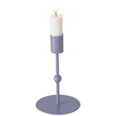 Boltze Μεταλλικοί κηροστάτες Kimberly, 3 τεμάχια, παστέλ χρώματα