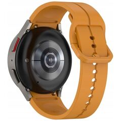 OEM Λουράκι σιλικόνης για SAMSUNG Watch 4 / 5 κίτρινο (9)