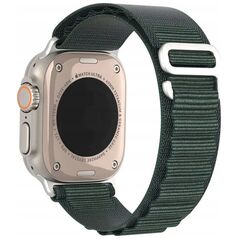 OEM DUX DUCIS λουράκι GS νάιλον για Apple Watch 42 / 44 / 45 / 49 mm ελαιόχρωμο