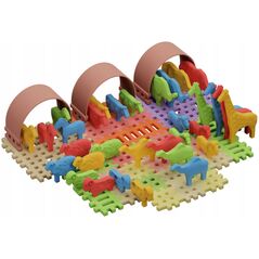 *****Μίνι βάφλες ζώα 62τμχ 07429