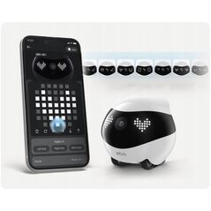 EnaBot - EBO AIR 2 - οικιακό, κινητό ρομπότ παρακολούθησης (λευκό)