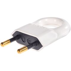 Legrand Φις φορητό Euro 2P 2,5A λευκό (50310)