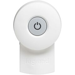 Legrand Φορητό βύσμα με διακόπτη και ένδειξη μονής πρίζας με/χωρίς γείωση 16A λευκό (50409)