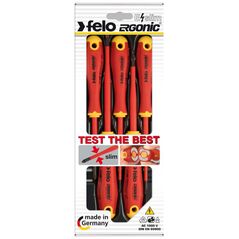 Σετ μονωμένων κατσαβιδιών Felo Ergo Slim 5 τεμ. (41385198)