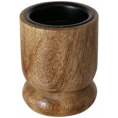 Boltze Ξύλινα κηροπήγια NUMLI, ξύλο μάνγκο, 2 τεμάχια