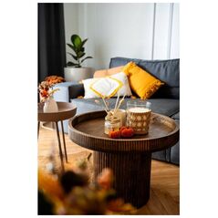 Boltze Coffee sotlik, ξύλο μάνγκο Riffla, 45 x 60 cm 13794747 4066076294237