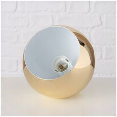 Boltze Επιτραπέζιο φωτιστικό Missy, Ø 15 cm, χρυσό