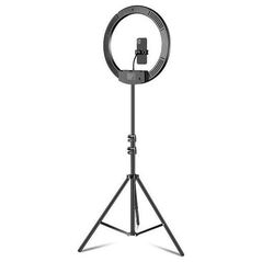 Προβολέας Extra Digital LED δακτυλιοειδής λάμπα 45cm, με τρίποδο στήριγμα έως 2.1m