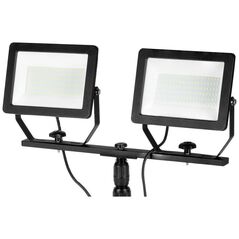 Διπλός Προβολέας 2x100W SMD LED 2 x 8500lm σε τρίποδο 1.8m