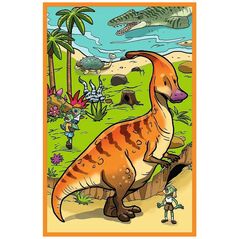 Παζλ 3x80 τεμ Trefl Trefliki με δεινόσαυρους PUD12