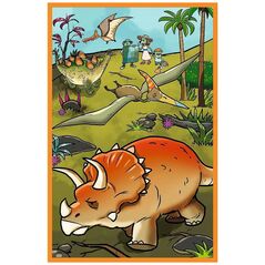 Παζλ 3x80 τεμ Trefl Trefliki με δεινόσαυρους PUD12