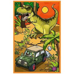 Παζλ 3x80 τεμ Trefl Trefliki με δεινόσαυρους PUD12