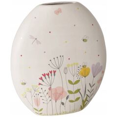 Boltze Βάζο για ένα λουλούδι FLORINA, λουλουδάτο σχέδιο, 31 εκ.