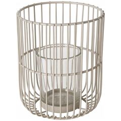 Boltze Μεταλλικό φανάρι CINDY, μπεζ, 2 τεμάχια