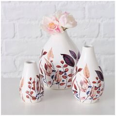 Boltze Διακοσμητικό βάζο Brinja, 3 τεμάχια, κεραμικό