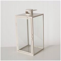 Boltze Μεταλλικά φανάρια ARANIA, μπεζ, 2 τεμάχια