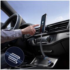 Σπειροειδές καλώδιο JOYROOM S-A43 Crystal-Clear Series 3A USB-A / Lightning 1.5m μαύρο