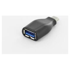 Προσαρμογέας USB Digitus USB-C - USB Μαύρο (AK-300506-000-S)