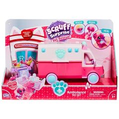 Moose Toys Little Rescue Scruff-a-luvs Ambulance Playset