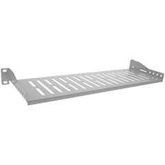 InLine InLine® 19" shelf, 150mm, 10kg, 1U, RAL 7035 grey