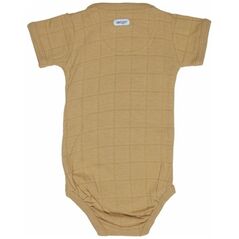 Πώληση! Lodger Romper Μονόχρωμο βαμβακερό κορμάκι με κοντά μανίκια Honey 74 cm RFS 076_74