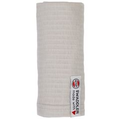 Νέο! Lodger Swaddler Seersucker βαμβακερή πάνα 70x70 cm Steel SWS 108