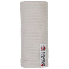 Νέο! Lodger Swaddler Seersucker βαμβακερή πάνα 70x70 cm Steel SWS 108